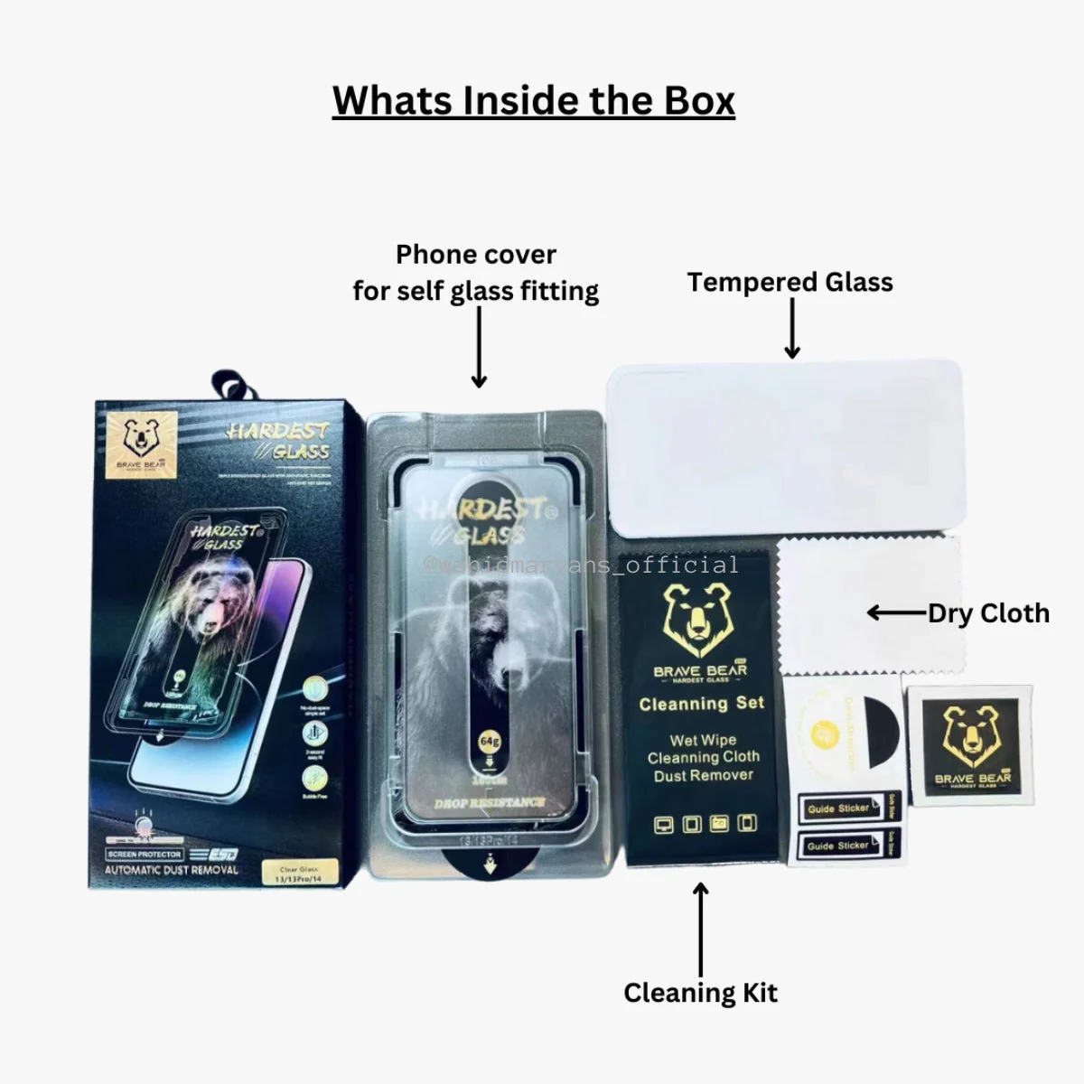 Glossy Screen Protector with Applicator Tray - Image 11