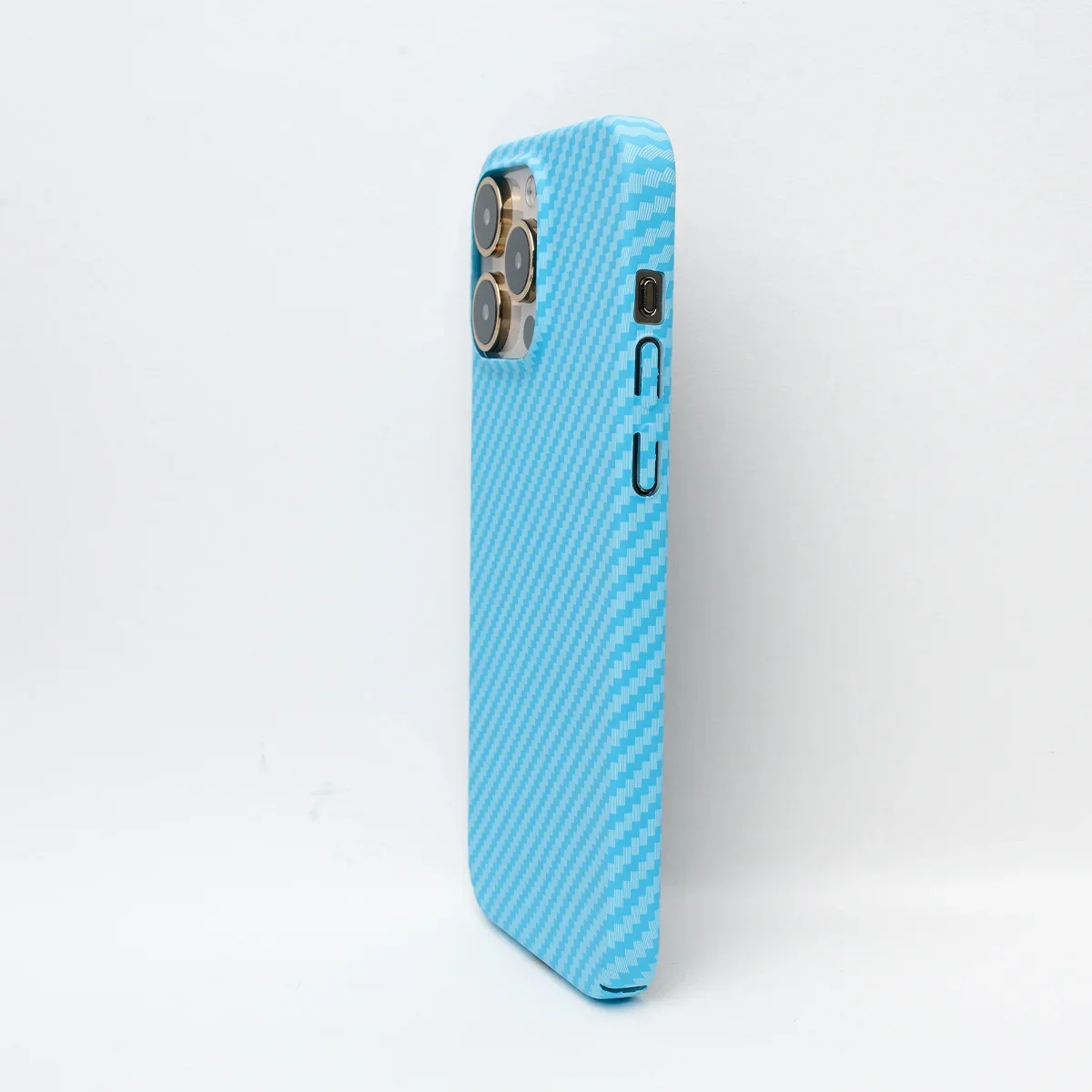 Real Aramid Carbon Fiber - Blue - Image 3
